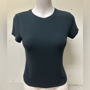 2/$20❤️- SHIRT | Women’s black ribbed shirt size small